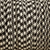 Black White Houndstooth Pulley Cable