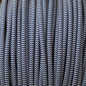 Blue and White Zig Zag Pulley cable AUD $0.00