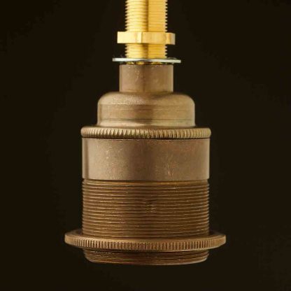 Brass Threaded Lampholder Edison E27 fitting