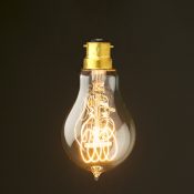 Vintage Edison round tungsten filament B22 bulb
