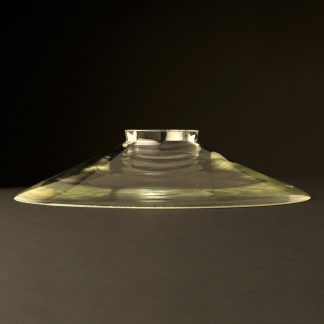 Clear Glass Flat Dish 220mm