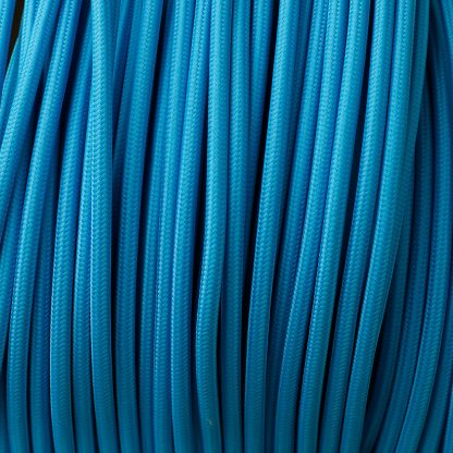 Light blue pulley cable