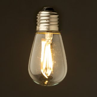 2 Watt Dimmable Filament LED E27 Mini Edison bulb