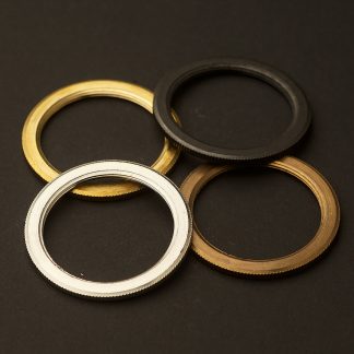 Shade rings for E27 brass lamp holder