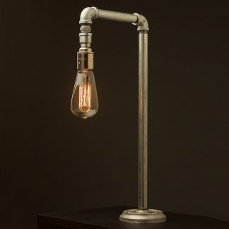 Plumbing Pipe Fixed Table Lamp Vintage 140mm