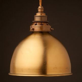 Brass Dome Light Shade Pendant antique brass hardware