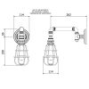 Vintage Black Wall Bracket Light