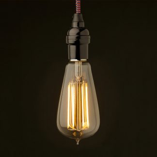 Edison style light bulb Vintage Bakelite fitting Lantern filament LED