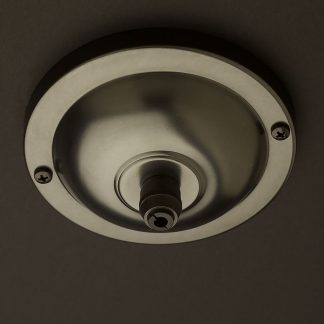 Bronze cord grip ceiling plate 115 mm