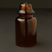 430 Amber glass
