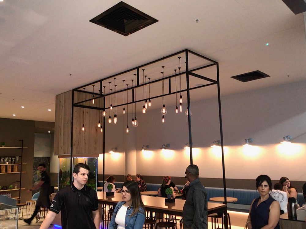 Hudson Coffee Lighting Fit-out
