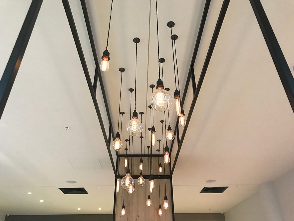 Hudson Coffee Lighting Fit-out