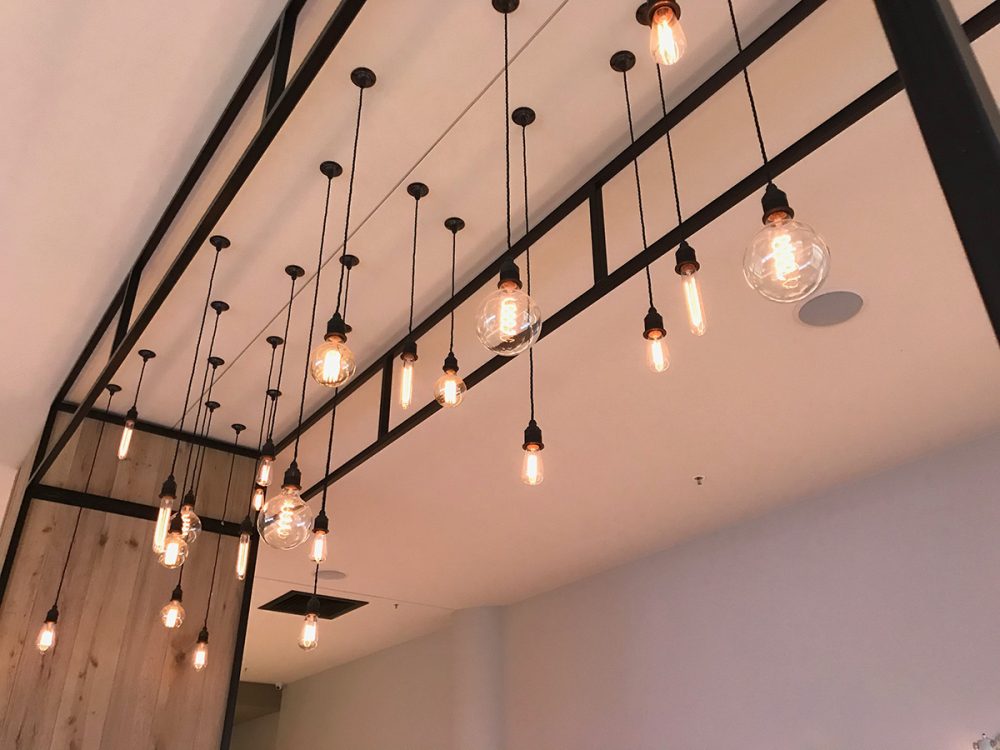 Hudson Coffee Lighting Fit-out
