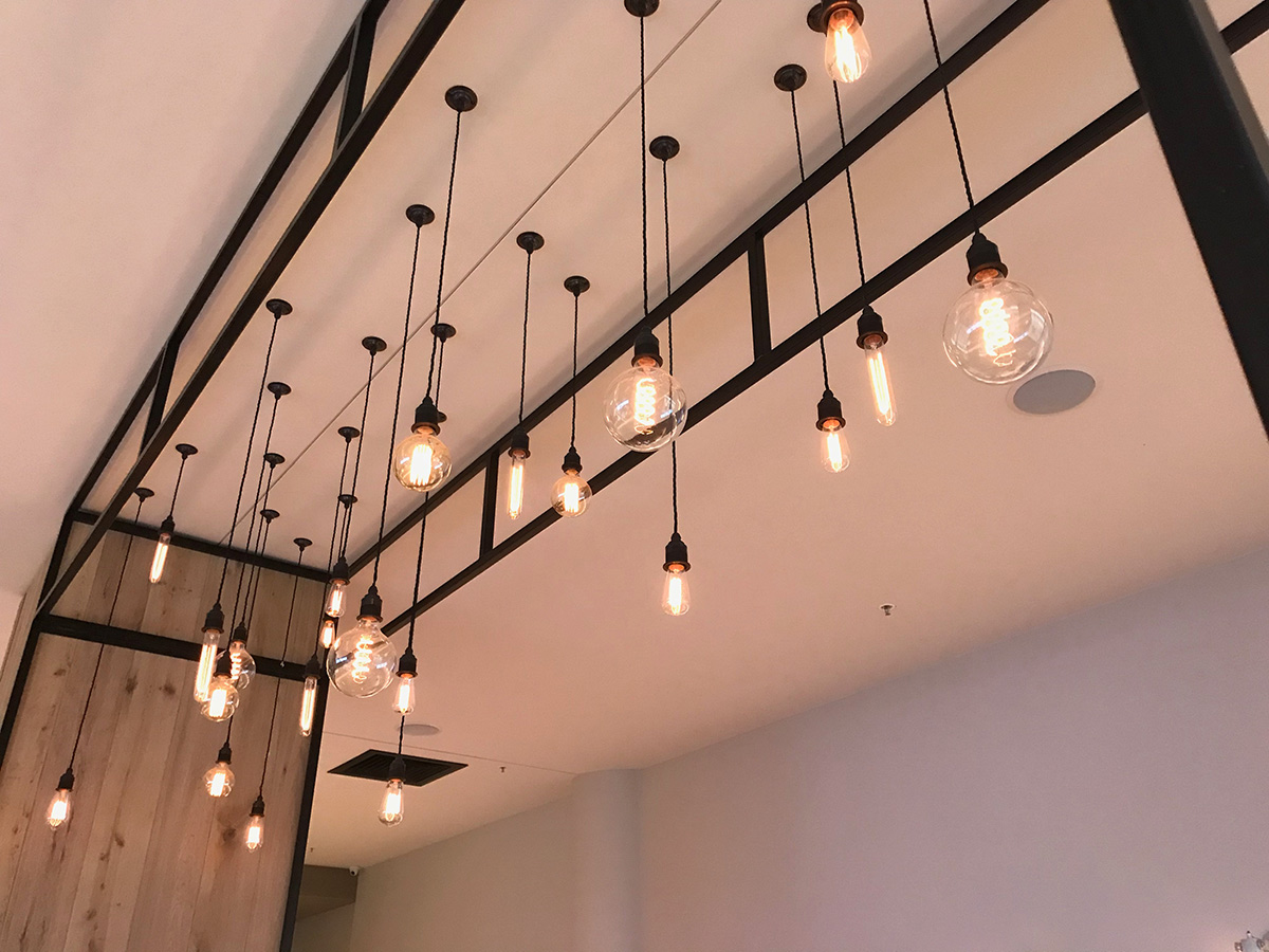 Hudson Coffee Lighting Fit-out