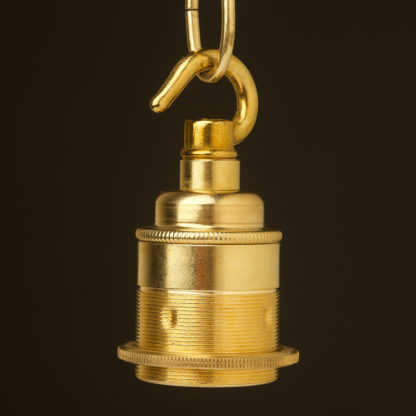 New Brass Chain Hook Lamp holder Edison E27 fitting