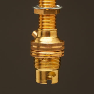 New Brass Threaded Entry Lamp holder Bayonet B15