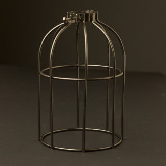 Light bulb antique bronze cage fitting