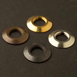 Small brass tapered ring nut