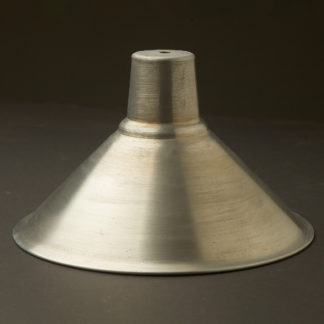 Galvanised steel light hooded shade 250mm