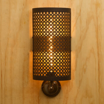 Club&round steel mesh narrow curved wall guard shade