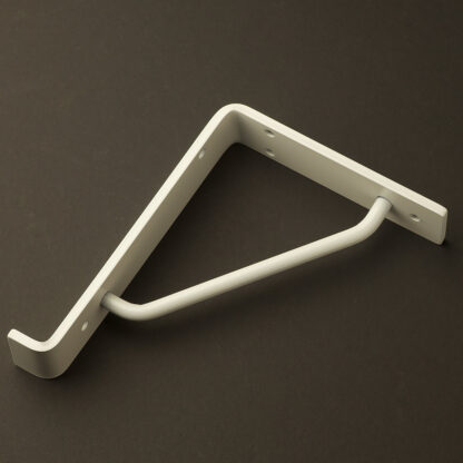 190mm deep steel shelf bracket Antique White