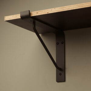 255mm deep steel shelf bracket