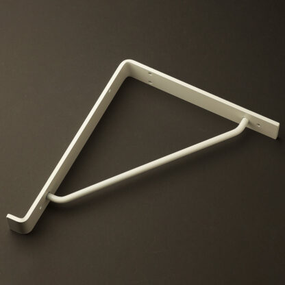 300mm deep steel shelf bracket Antique White