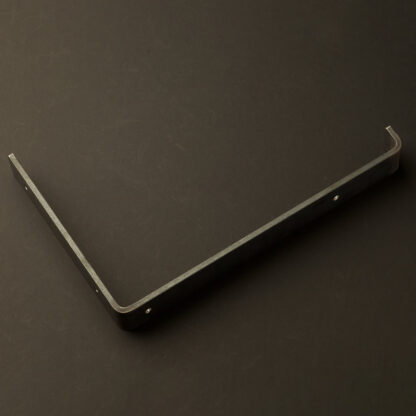 300mm deep plain steel shelf bracket Raw Steel