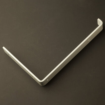 300mm deep plain steel shelf bracket Antique White