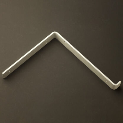 300mm deep plain steel under shelf bracket Antique White