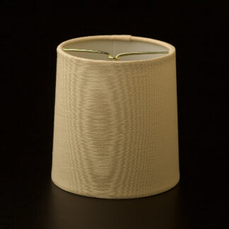 Eggshell Drum Hardback chandelier shade 115mm High