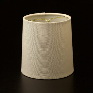 Off White Drum Hardback chandelier shade 115mm High