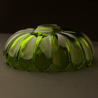 Green Flower Glass Light Shade